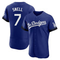tocy LA.Dodgers #7 Blake Snell Player Royal City Connect Elite Home Stitched Jerseys