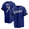 tocy LA.Dodgers #7 Blake Snell Player Royal City Connect Home Game Stitched Jerseys