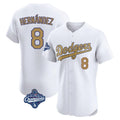 tocy LA.Dodgers #8 Enrique Hern?¡ì?¨¦ndez Player Gold World Series Meet Limited Elite Home Stitched Jerseys