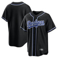 tocy LA.Dodgers Blank Player Black Carbon Limited Home Stitched Jerseys