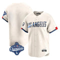 tocy LA.Dodgers Blank Player Cream City Connect Limited Home World Series Meet Stitched Jerseys