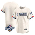 tocy LA.Dodgers Blank Player Cream City Connect Limited Home World Series Stitched Jerseys