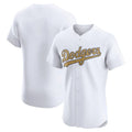 tocy LA.Dodgers Blank Player Gold Limited Elite Home Stitched Jerseys
