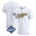 tocy LA.Dodgers Blank Player Gold Limited Elite Home World Series Meet Stitched Jerseys