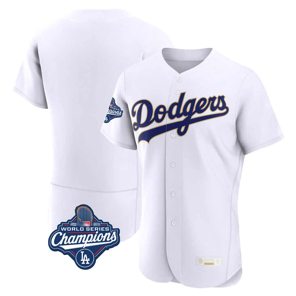 tocy LA.Dodgers Blank Player Gold White 2026 Collection Stadium Limited Elite World Series Meet Stitched Jerseys
