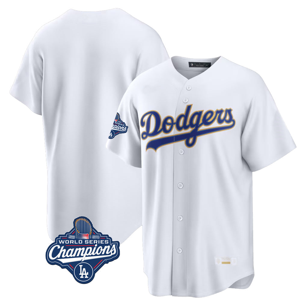 tocy LA.Dodgers Blank Player Gold White 2026 Collection Stadium Limited World Series Meet Stitched Jerseys