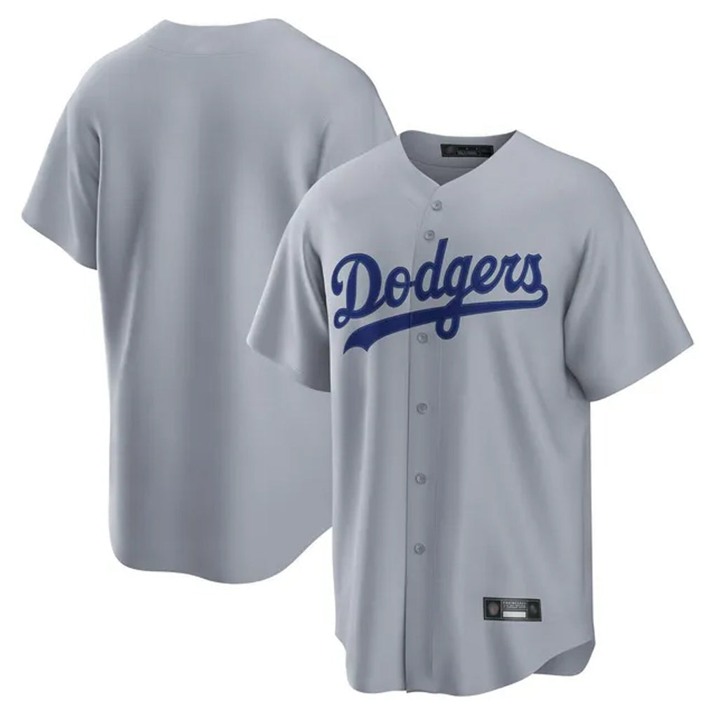 tocy LA.Dodgers Blank Player Gray Game Home Stitched Jerseys