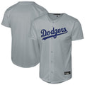 tocy LA.Dodgers Blank Player Gray Game Stitched Jerseys