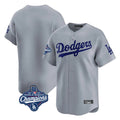 tocy LA.Dodgers Blank Player Gray Limited Home World Series Meet Stitched Jerseys