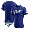 tocy LA.Dodgers Blank Player Royal City Connect Elite Home World Series Meet Stitched Jerseys