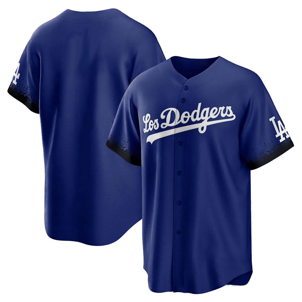 tocy LA.Dodgers Blank Player Royal City Connect Home Game Stitched Jerseys