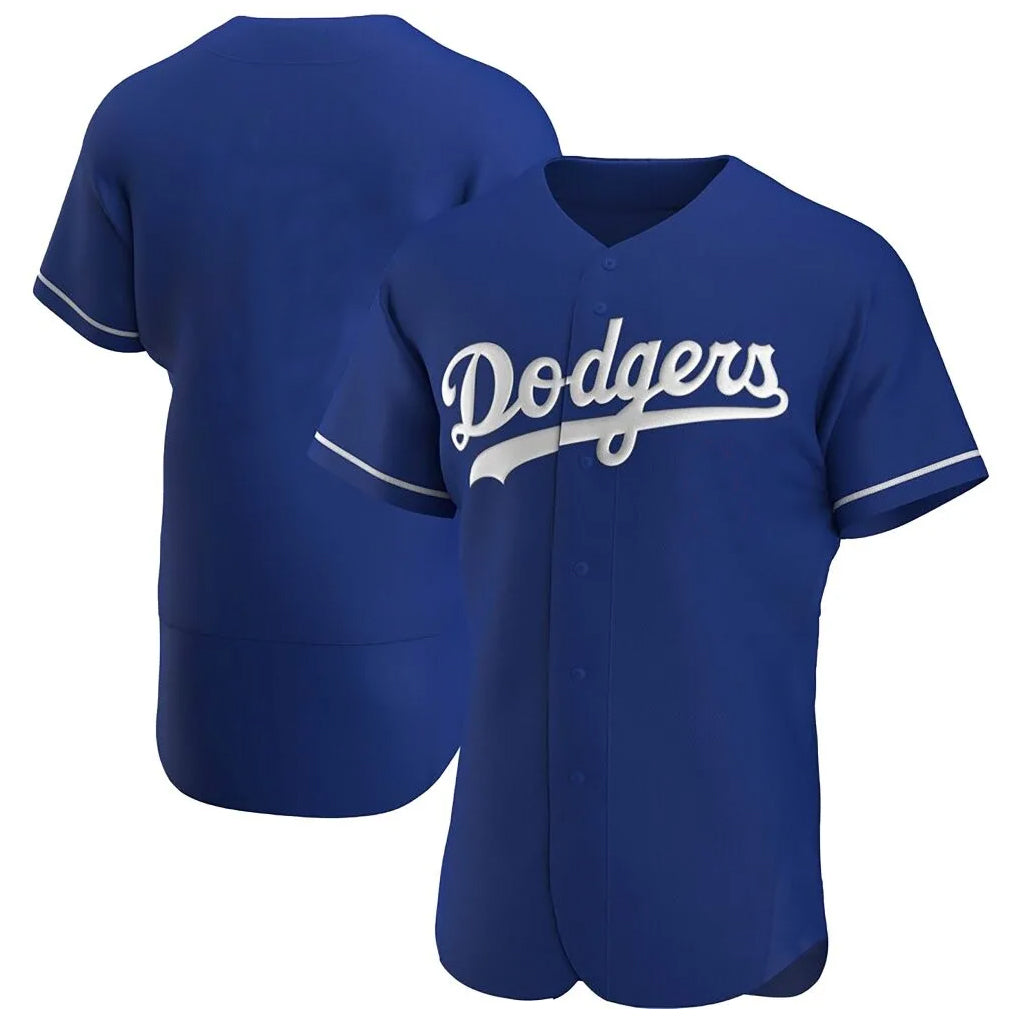tocy LA.Dodgers Blank Player Royal Limited Elite Home Stitched Jerseys