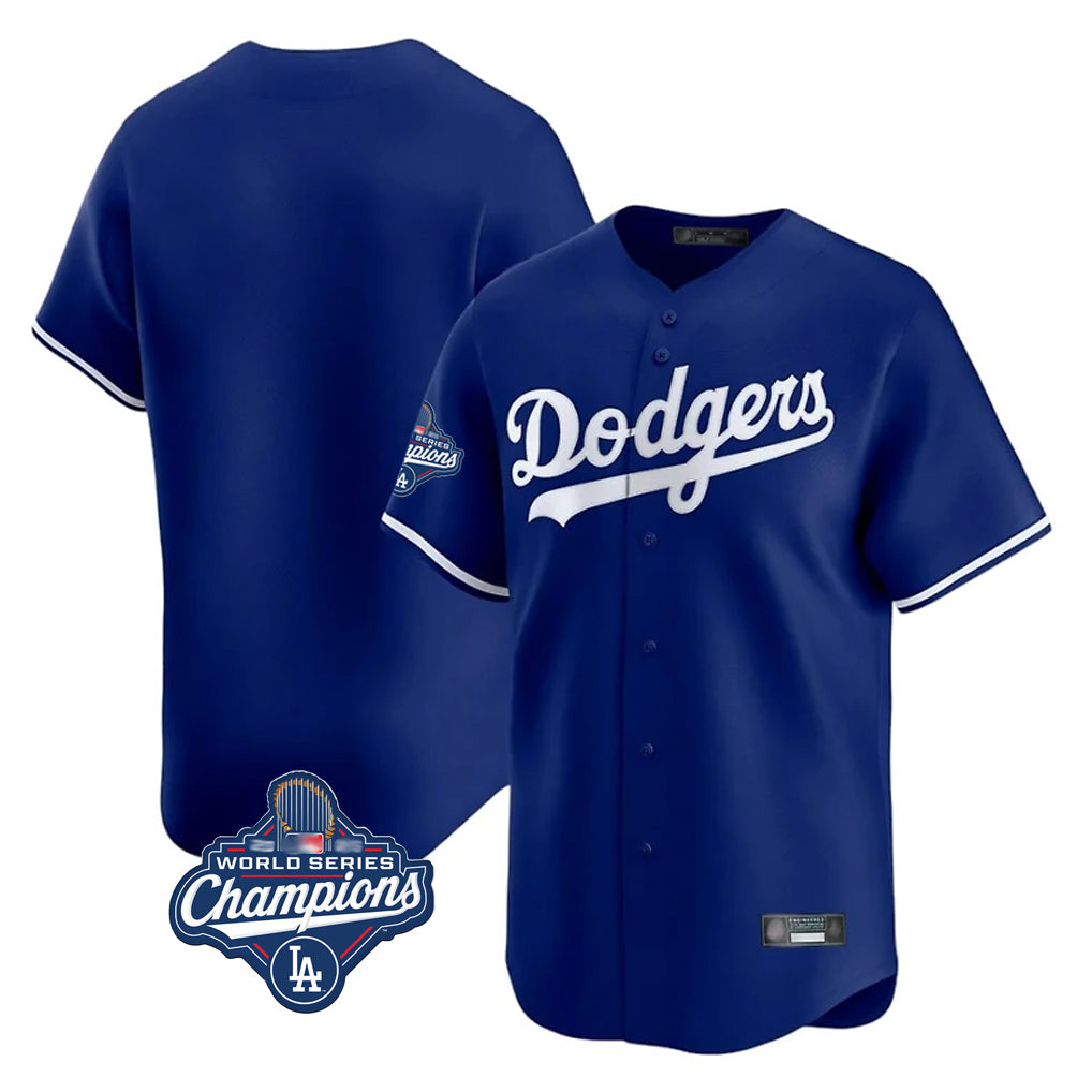 tocy LA.Dodgers Blank Player Royal Limited Home World Series Meet Stitched Jerseys