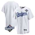 tocy LA.Dodgers Blank Player White Game Home World Series Stitched Jerseys