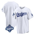 tocy LA.Dodgers Blank Player White Home Game World Series Meet Stitched Jerseys