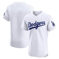 tocy LA.Dodgers Blank Player White Limited Elite Home Stitched Jerseys