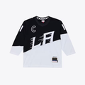 Tocy LA.Kings #11 Anze Kopitar Mitchell & Ness Black 2020 Power Play Jerseys