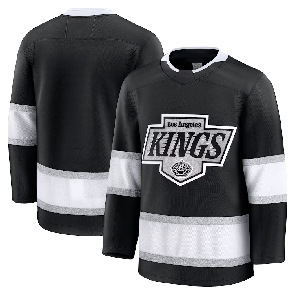 Tocy LA.Kings Black Home Premium Jerseys