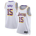 tocy LA.Lakers #15 Austin Reaves White Association Edition Swingman Stitched Jerseys