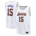 tocy LA.Lakers #15 Austin Reaves White Fast Break Replica Player Stitched Jerseys - Association Edition