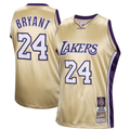 tocy LA.Lakers #24 Kobe Bryant Mitchell & Ness Gold Hall of Fame Class of 2020 #24 Authentic Hardwood Classics Jerseys