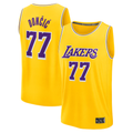 tocy LA.Lakers #77 Luka Don?i? Gold Fast Break Replica Player Stitched Jerseys - Icon Edition