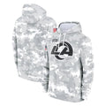 tocy LA.Rams Arctic Camo Salute to Service Hoodies Limited Game Blank Player Stitched Jerseys