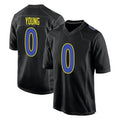 tocy LA.Rams #0 Byron Young Player Black Fashion Limited Home Game Stitched Jerseys