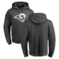 tocy LA.Rams #0 Byron Young Player Gray Pullover Hoodie Limited Game Stitched Jerseys