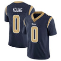 tocy LA.Rams #0 Byron Young Player Navy Limited Vapor Untouchable Home Game Stitched Jerseys