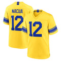 tocy LA.Rams #12 Puka Nacua Player Gold Classic Sol Home Game Stitched Jerseys
