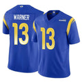 tocy LA.Rams #13 Kurt Warner Player Royal Vapor F.U.S.E. Limited Retired Stitched Jerseys