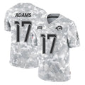 tocy LA.Rams #17 Davante Adams Player Arctic Camo Salute To Service Limited Game Stitched Jerseys