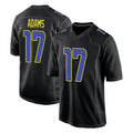 tocy LA.Rams #17 Davante Adams Player Black Fashion Limited Home Game Stitched Jerseys