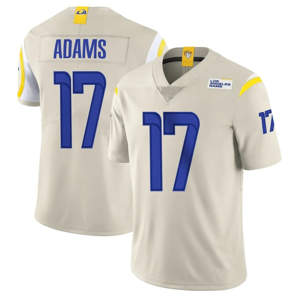 tocy LA.Rams #17 Davante Adams Player Bone Limited Vapor Home Game Stitched Jerseys