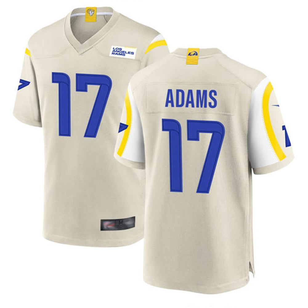 tocy LA.Rams #17 Davante Adams Player Bone Vapor F.U.S.E. Limited Stitched Jerseys
