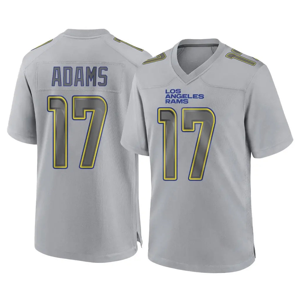 tocy LA.Rams #17 Davante Adams Player Gray Atmosphere Fashion Home Game Stitched Jerseys
