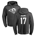 tocy LA.Rams #17 Davante Adams Player Gray Pullover Hoodie Limited Game Stitched Jerseys