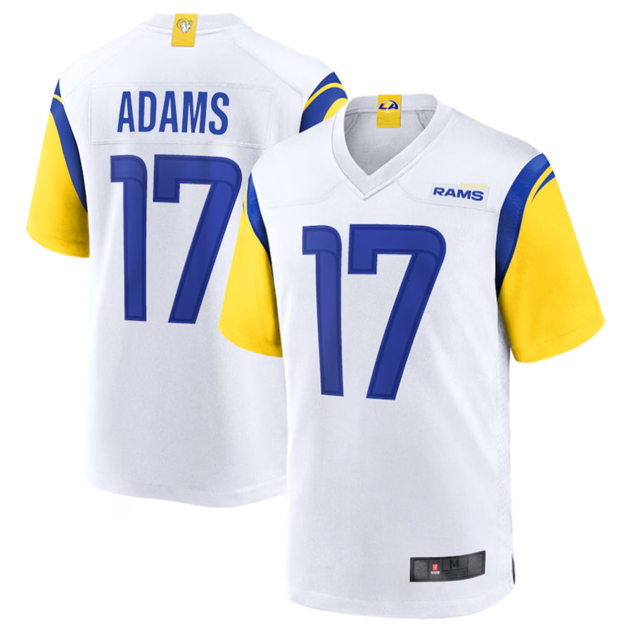 tocy LA.Rams #17 Davante Adams Player White Game Stitched Jerseys