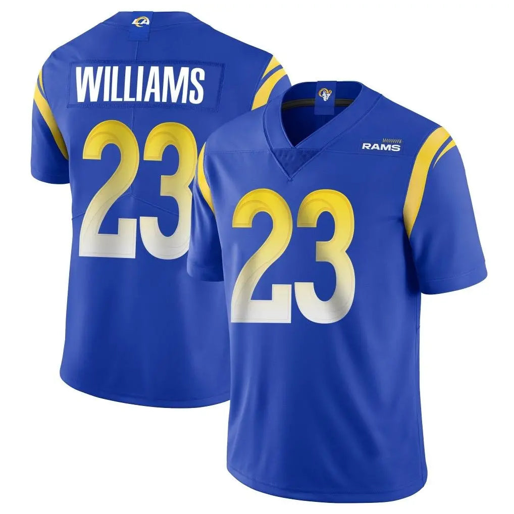tocy LA.Rams #23 Kyren Williams Player Royal Limited Vapor Untouchable Home Game Stitched Jerseys