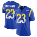 tocy LA.Rams #23 Kyren Williams Player Royal Limited Vapor Untouchable Home Game Stitched Jerseys