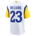 tocy LA.Rams #23 Kyren Williams White Game Jersey American Stitched Jersey