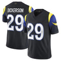 tocy LA.Rams #29 Eric Dickerson Player Black Rivalries Vapor Limited Stitched Jerseys