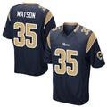 tocy LA.Rams #35 Jaylen Watson Player Navy Home Game Stitched Jerseys
