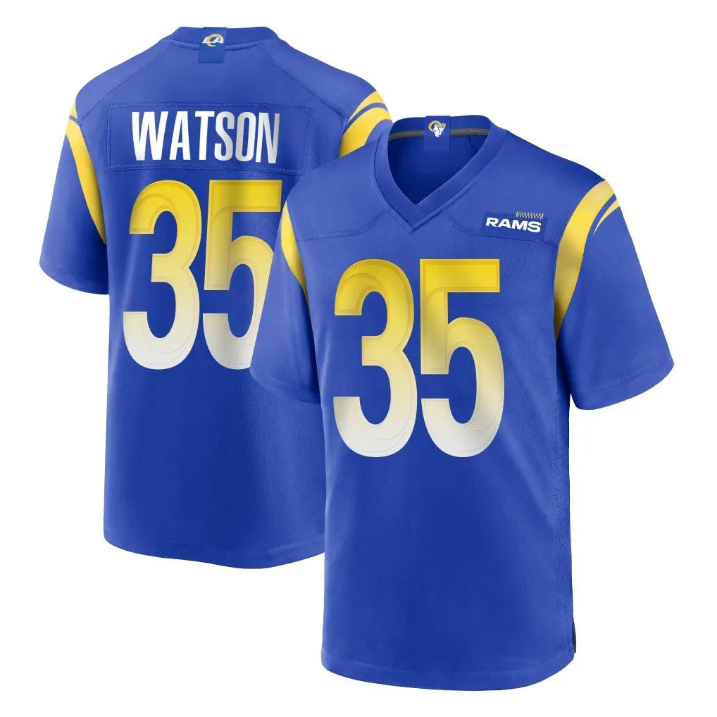 tocy LA.Rams #35 Jaylen Watson Player Royal Home Game Stitched Jerseys