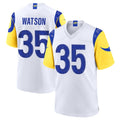 tocy LA.Rams #35 Jaylen Watson Player White Limited Home Game Stitched Jerseys