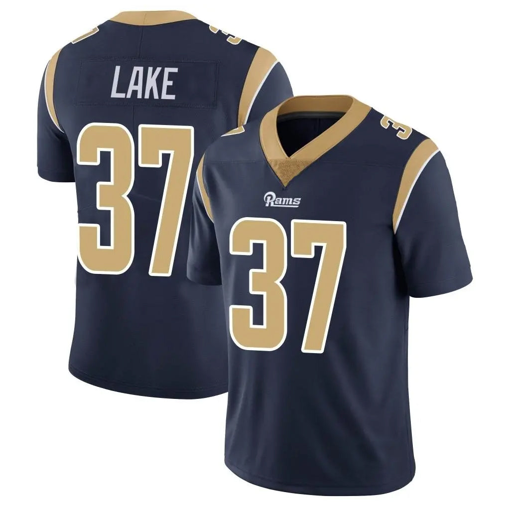 tocy LA.Rams #37 Quentin Lake Player Navy Limited Vapor Untouchable Home Game Stitched Jerseys