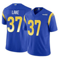 tocy LA.Rams #37 Quentin Lake Player Royal Limited Vapor F.U.S.E. Home Game Stitched Jerseys