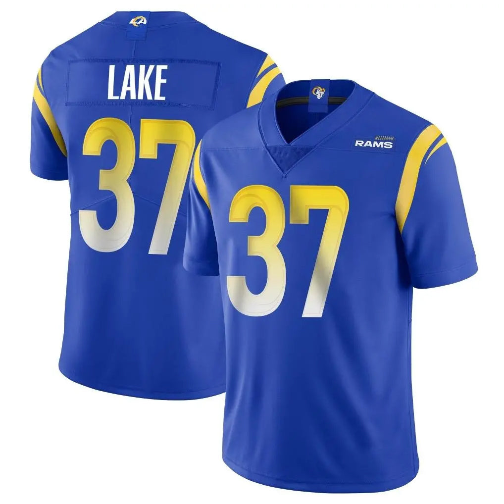 tocy LA.Rams #37 Quentin Lake Player Royal Limited Vapor Untouchable Home Game Stitched Jerseys
