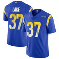 tocy LA.Rams #37 Quentin Lake Player Royal Limited Vapor Untouchable Home Game Stitched Jerseys